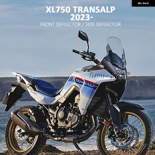 2025 オートバイ フロントウィンドデフレクター サイドスポイラー ウィンドシールド ウインドスクリーン ホンダ XL750 TRANSALP XL 750 TRANSALP 2023 2024_2
