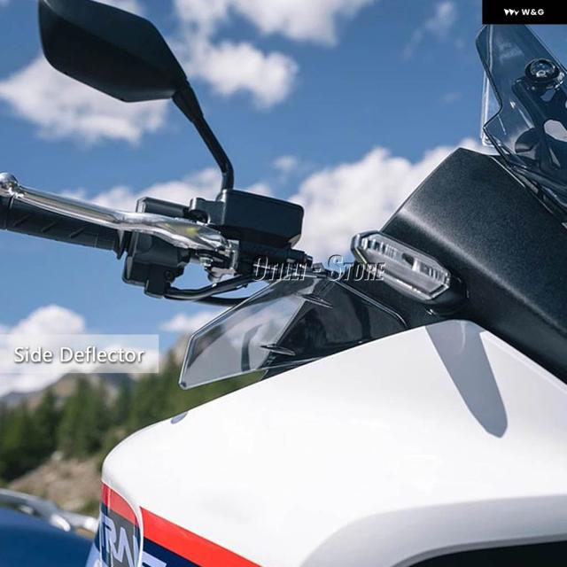 2025 オートバイ フロントウィンドデフレクター サイドスポイラー ウィンドシールド ウインドスクリーン ホンダ XL750 TRANSALP XL 750 TRANSALP 2023 2024_3