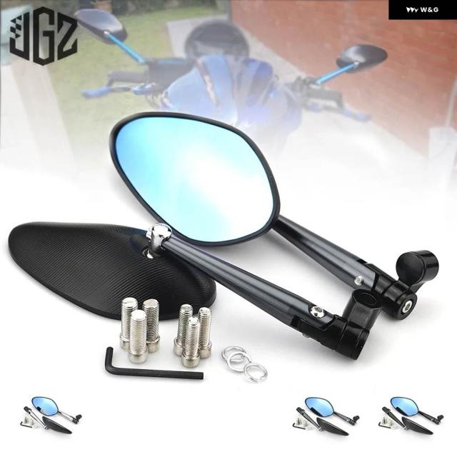 オートバイ CNCアルミ ブルーガラス ハンドルバー リアビュー サイドミラー HUSQVARNA SVARTPILEN 401 250 701 2013 - 2022 アクセサリー 9,130円