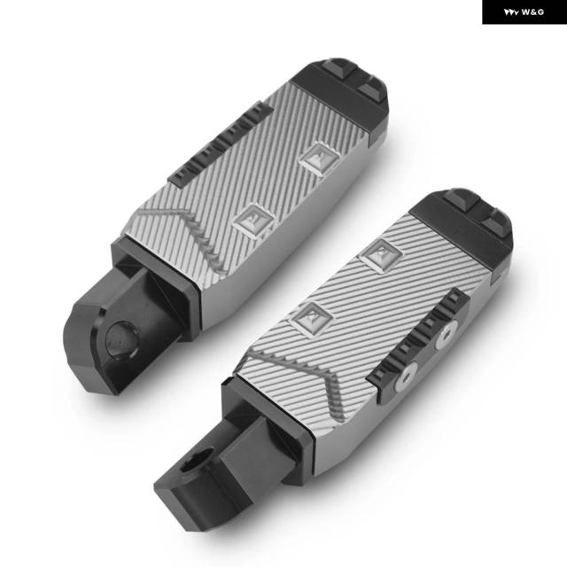 オートバイ CNC フットペグ リアパッセンジャーペダル ヤマハ YZF R3 R25 R15 MT03 MT25 MT07 MT09 XSR700 XSR900_11