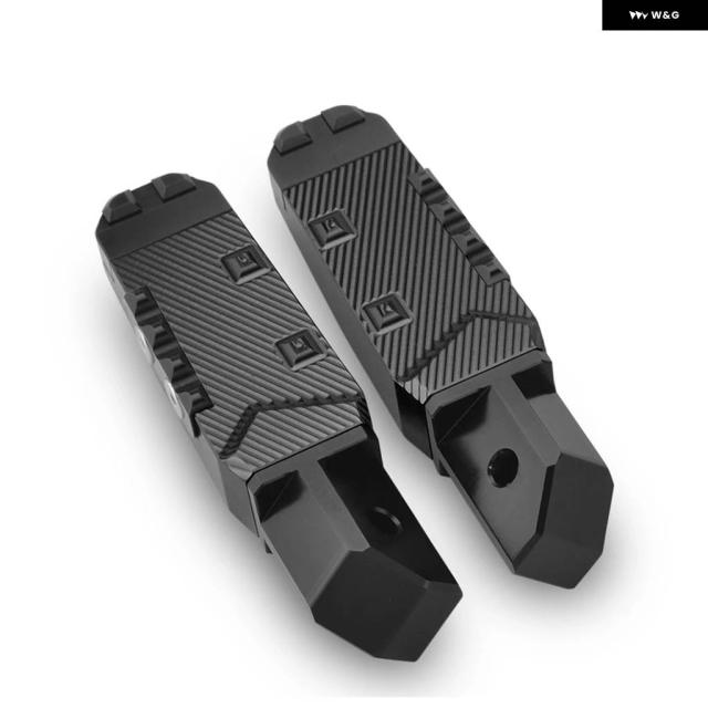 オートバイ CNC フットペグ リアパッセンジャーペダル ヤマハ YZF R3 R25 R15 MT03 MT25 MT07 MT09 XSR700 XSR900_4