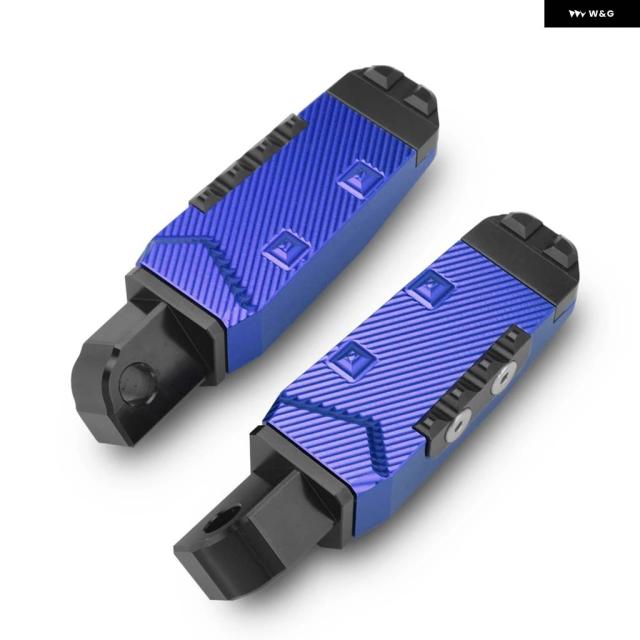 オートバイ CNC フットペグ リアパッセンジャーペダル ヤマハ YZF R3 R25 R15 MT03 MT25 MT07 MT09 XSR700 XSR900_6