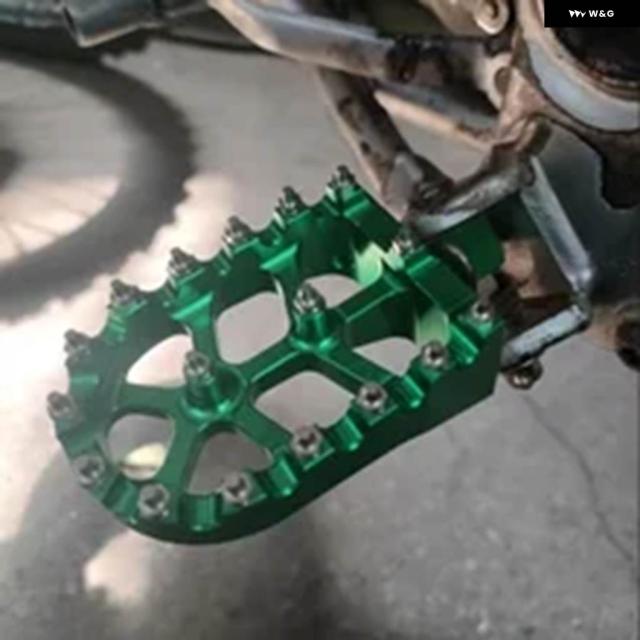 カワサキ KMX200 KMX 200 バイク アクセサリー フットレスト フットペグ ペダル フットレスト_1