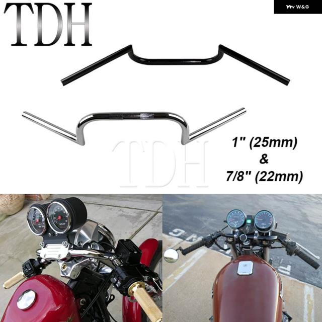 クラシック クラブマン ドロップバープルバック ハンドルバー 22MM 25MM 汎用 カフェレーサー クルーザー チョッパー スクランブラー GS450 GS550 650 13,180円