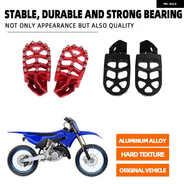 ダート バイク バイク フットレスト フットペグ ヤマハ YZ80 YZ125 YZ250 YZ490 YZ500 YZ 80 125 250 490 500 ペダル部品_4