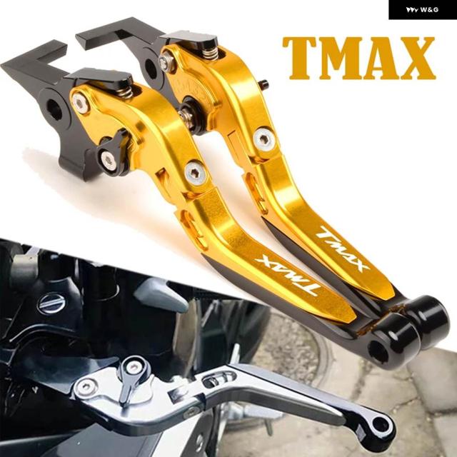ヤマハ 560 TMAX560 TMAX530 SX DX 2012-2023 - 25 バイク CNC アルミクラッチブレーキ レバー TECH MAX TMAX 560