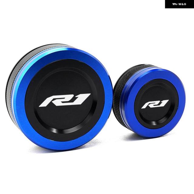 ヤマハ YZF R7 R1 YZFR7 YZFR1 2010-2021 - 23 オートバイ オイル充填キャップ フロントリア ブレーキフルード リザーバー カバー YZF-R7_3