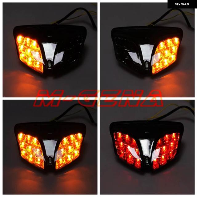 リアウインカーとテールストップランプはK8 K11 2008-2015 GSXR1000 K9 09-15 GSXR600統合型_1