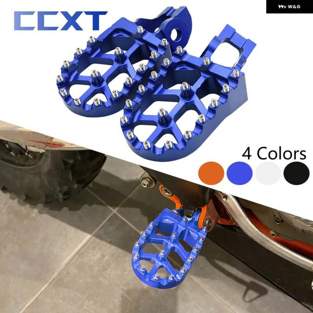 バイク CNC フットレスト フットペグ レストペダルKTM SXF EX EXF エクスフット XC XCF 125 150 250 350 400 450 500 ハスクバーナ用
