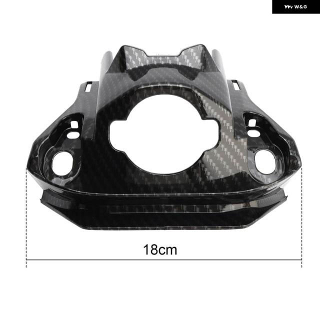 カーボンフロントキーロックカウル ホンダ CB650R 2019 - 21 2022 2023 2024_1