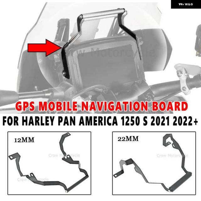 オートバイ 携帯電話ナビゲーション GPS ブラケット ボード ハーレー パンアメリカ 1250 S PANAMERICA1250 2021 2020