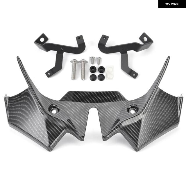 Z650 2024年モデル フロントウイング 固定翼 ディフレクター フェアリング フロントウイング アクセサリー カワサキ Z 650 Z-650 2025 2021 - 2023_8