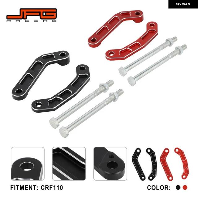 モトクロス ブレーキ キャリパー キット アルミ ステンレス ブラケット アダプター ホンダ CRF 110アクセサリー用フローティングディスク キャリパー を サポート
