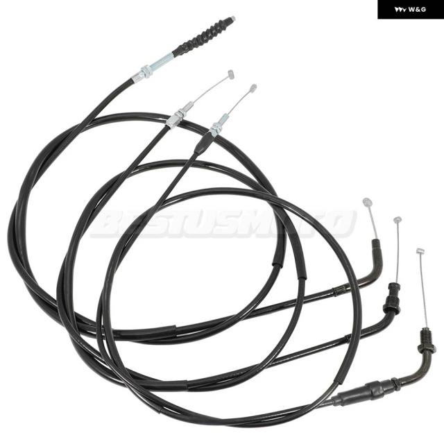 ホンダ スティード400 600 VLX400 シャドウ VLX600 VT600 MAGNA VF250 VF750 VT400用 延長 スロットル ケーブル /クラッチ ケーブル