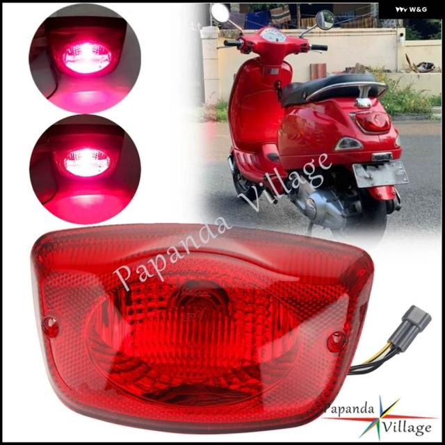 LX 50 125 150 S LX50 LX125 LX150 IE ツーリング 638646 58263R 2007-2014 12V バイク リアランプ 赤 テールライト ブレーキブリンカー