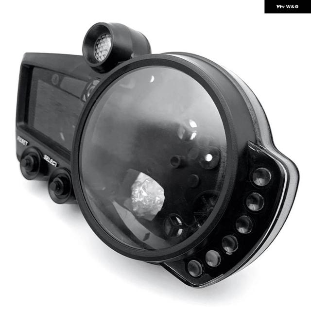 R1 02-03 R6 03-05 R6S 06-10 バイク スピード メーター 計器箱 オドメーター タコメーター ハウジング カバー ヤマハ R6 R6S用_1