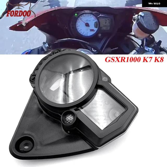 スズキ オートバイ スピード メーター カバー GSXR1000 GSX R GSX-R 1000 K7 K8 2007 2008 タコメータースピード メーター 時計ケース