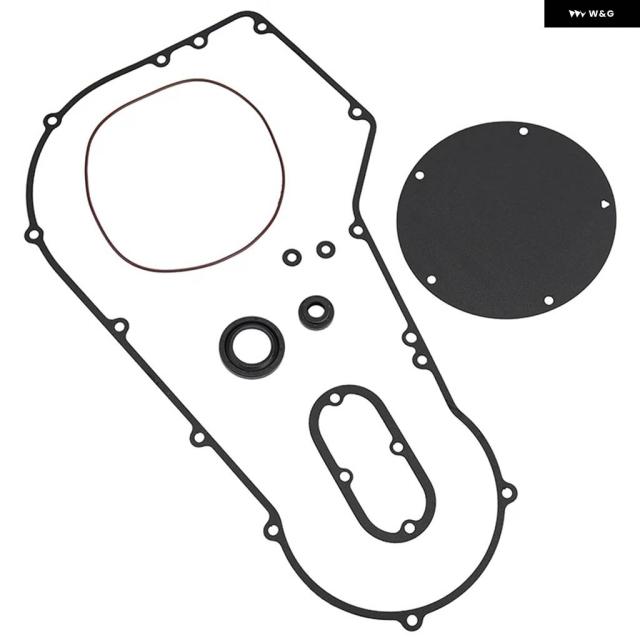 ハーレー ダイナエレクトラグライド ファットボーイヘリテージソフテイルナイトトレイン用 オートバイ エンジン シリンダー ガスケットヘッドカバー_1