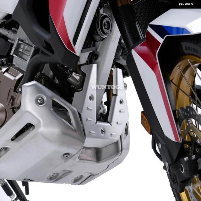 CRF1100L ホンダ CRF 1100L アフリカツイン/アドベンチャースポーツ バイク マフラーガード エンジン ガード ヒートシールド ガード フェンダー_1