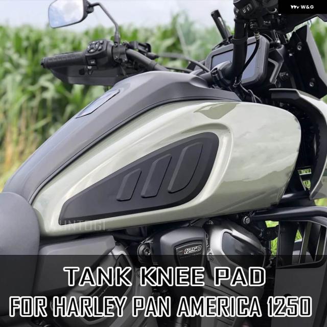 ハーレー パンアメリカ1250 PA1250 PANAMERICA1250 2021年型 オートバイ タンク膝 パッド キット 2020 2020 燃料タンク パッド 滑り止め ステッカー