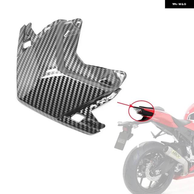 ハイドロディップカーボン仕上げ リア テールブレーキランプ アッパーカバー パネル フェアリング ホンダ CBR1000RR R 2017-2019