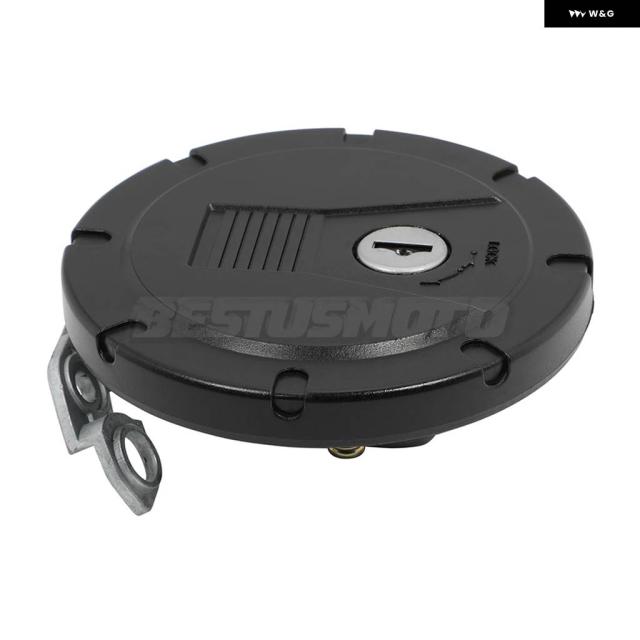 カワサキ KLR650 オートバイ イグニッション スイッチ 燃料ガスキャップシートロックキー 1987-2000 - 07