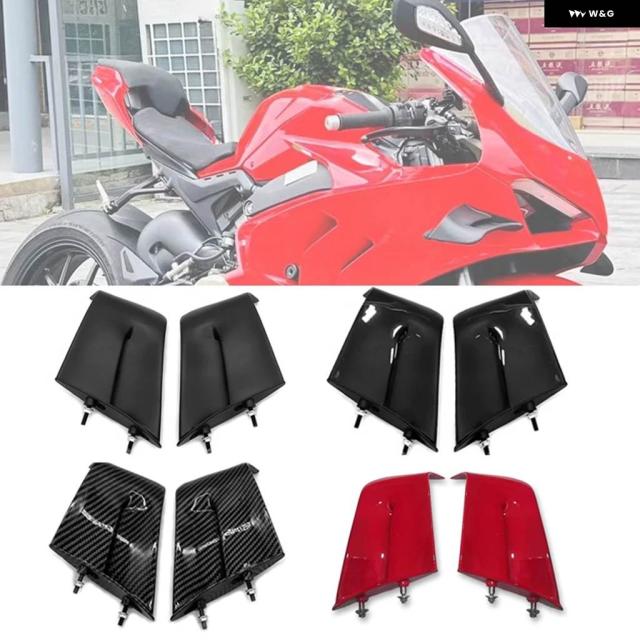 ドゥカティ パニガレ V4 V4S V4R SP 2022 2023 バイク ウィングレット 空力 エア ディフレクター キット サイドウイング フェアリング アクセサリー