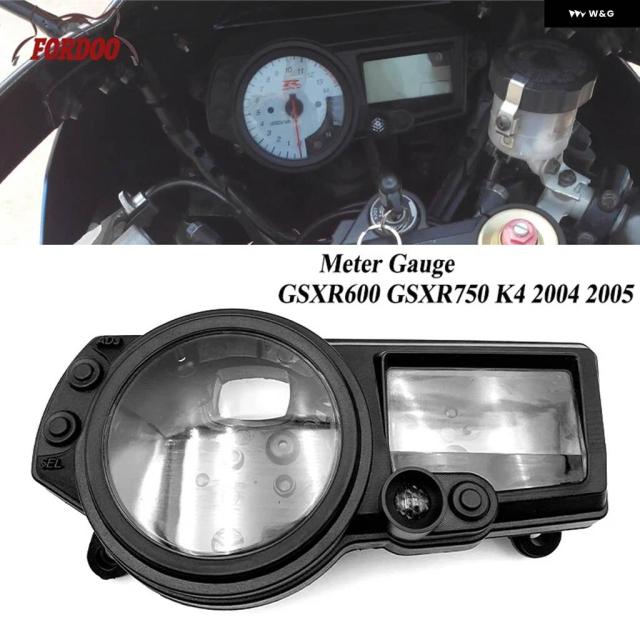 スズキ GSXR GSX-R 600 750 GSXR600 GSXR750 K4 2004 2005 オートバイ スピード メーター ケース オドメーター 計器 計器 タコメーター ケース