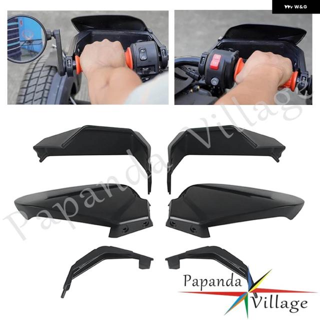 お手手かばい立て 大気圏 ディフレクター 一揃いの道具 CAN-AM RYKER 600 900 SPORT 2019-2023 2022 お手手かばい立て 手持ち部分赤ちょうちん ハンドプロテクション用