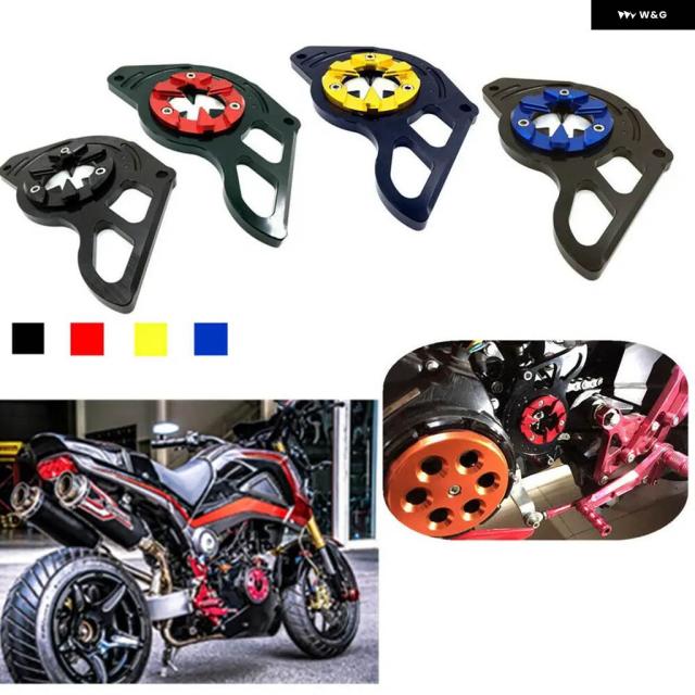 ホンダ MSX125 2013-2023 MSX125 SF 2016-2023用 オートバイ フロント スプロケット チェーン ガードカバー 左 エンジン