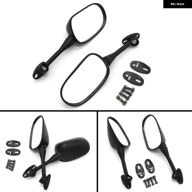 ホンダ 黒リアビューミラー 1有りの実 CB1300S 2005-2008 CBR1000RR 2004-2007 CBR600RR 2007 - 10 2011-2015