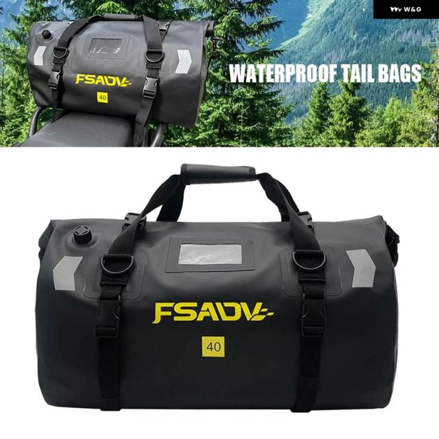 2025年 オートバイ 防水 テールバッグ TRAVEL OUTDOORドライラゲッジ バイク バックパックシートバッグ モーターリアシートバッグアクセサリー