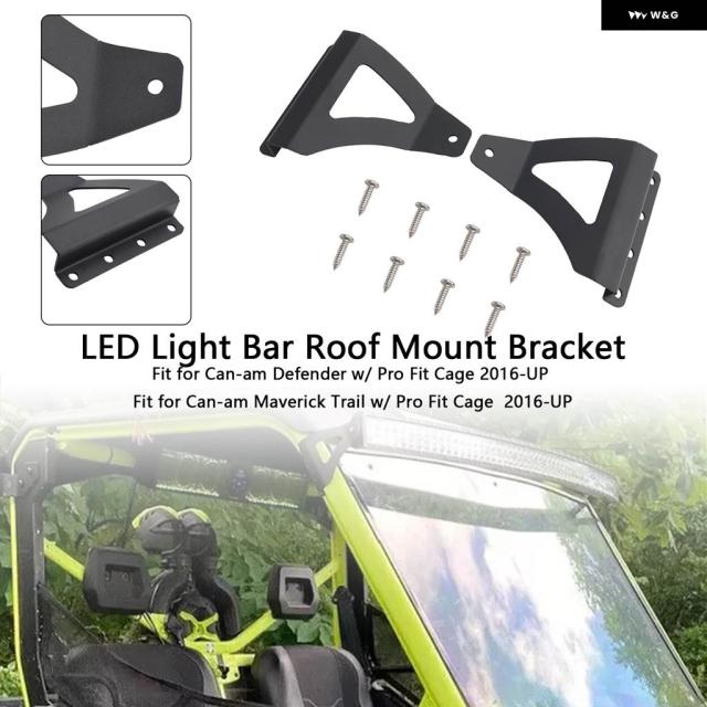 LED ともし火赤ちょうちん 大屋根 マウント 鉤括弧 CAN-AM ディフェンダー プロフィットケージ 50in/52in 16-25