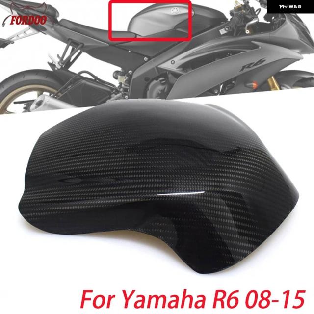 ヤマハ R6 YZFR6 2008 - 15 アクセサリー デカール カーボン燃料タンクカバー プロテクター 9,753円