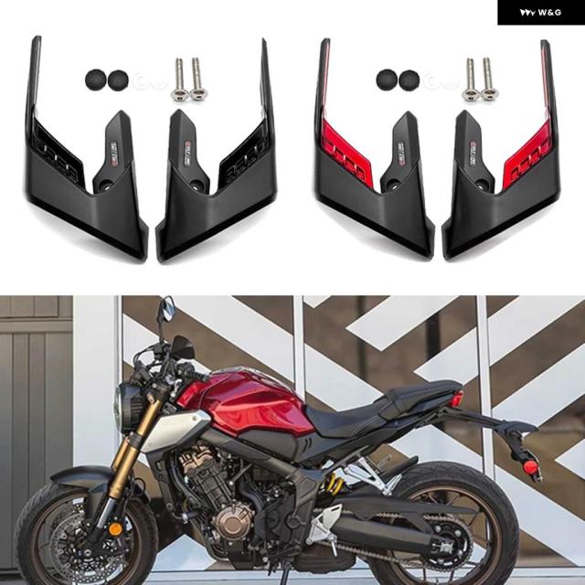 バイク フィン トリム カバー サイドウイング パネル カバー ウィングレット カウル フェアリング アクセサリー ホンダ CB650R 2019-2022 2023年