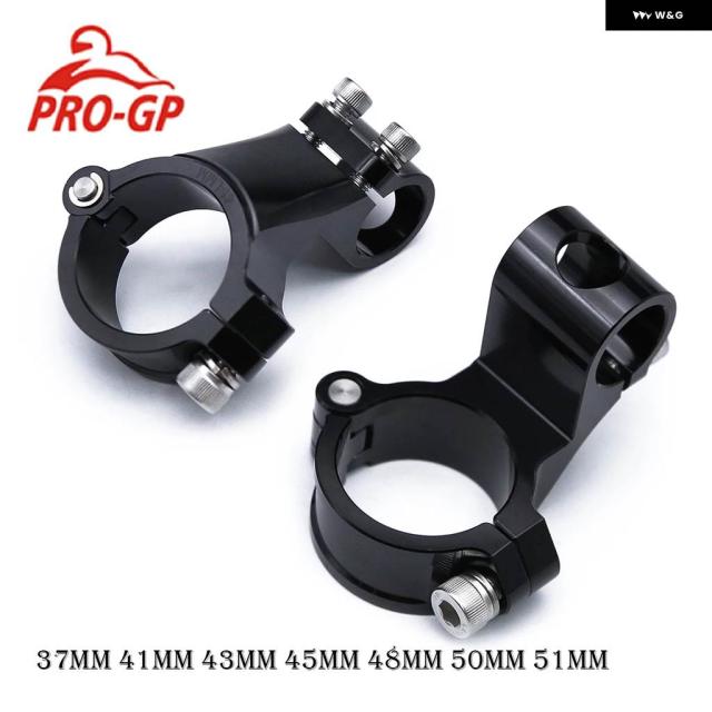 汎用 CNC 37MM 41MM 43MM 45MM 48MM 50MM 51MM 自動二輪車 クリップオン 民族音楽 ライザー1.5in 手持ち部分赤ちょうちん クリップオン