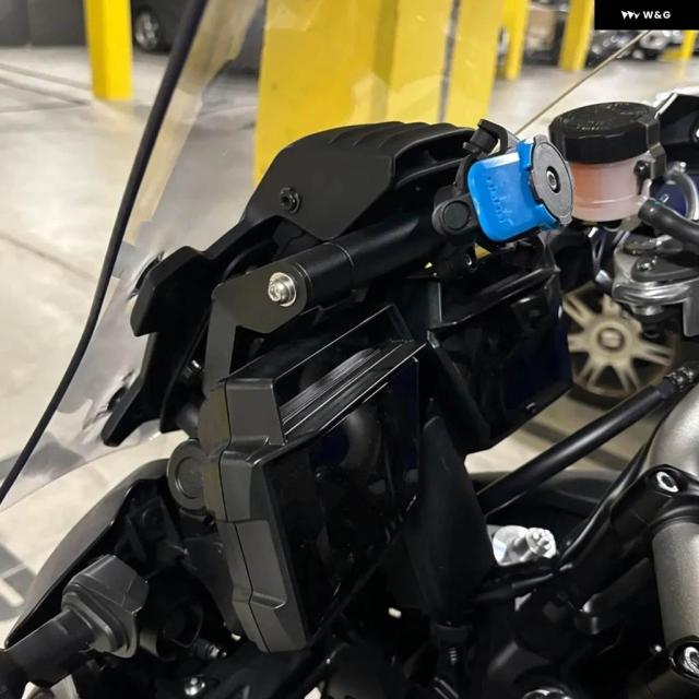 2021年2024年モデル ヤマハ トレーサー TRACER9 バイク GPS スマートフォンナビゲーション マウント マウント ブラケット アダプター ホルダー_5