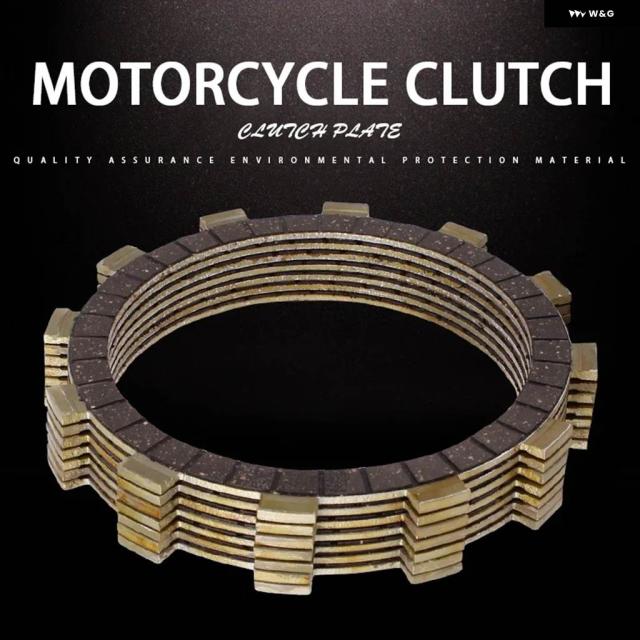 1セット 7個クラッチディスク フリクションプレート エンジン アクセサリー ヤマハ クラッチプレート XJR400 FZ600 XJ600 FJ600 TDM850 YX600 XTZ750