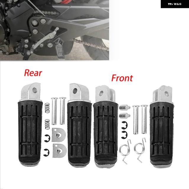 バイク フロントリア フットレスト ヤマハ XJ6 FZ6 MT09 MT07 FZ8 FZ1 FZ400 FZ600 XJ600 XJ900 TDM850 T ブラック用