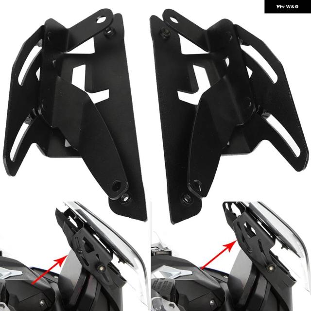 BMW C400X C400 X 2018 - 22 バイク フロントガラス 調整式 ブラケット ディフレクター ガラスアジャスター フロントガラス