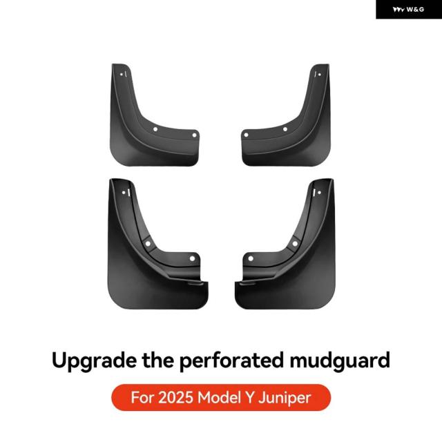 テスラ ひな型3Yハイランドジュニパー2021-年用4平和条約前リアマッド 下げ翼 テスラ 向こう正面後押し どろ除け プロテクター 付属品