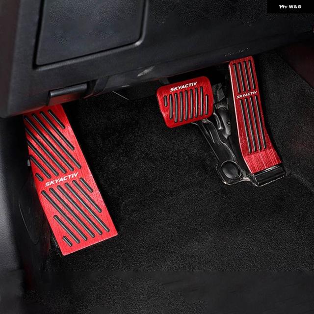 マツダ 3 BP CX-30 CX30 CX50 CX60 CX70 MX30 2019 - 2025 カーアクセルブレーキペダルカバー 付属品