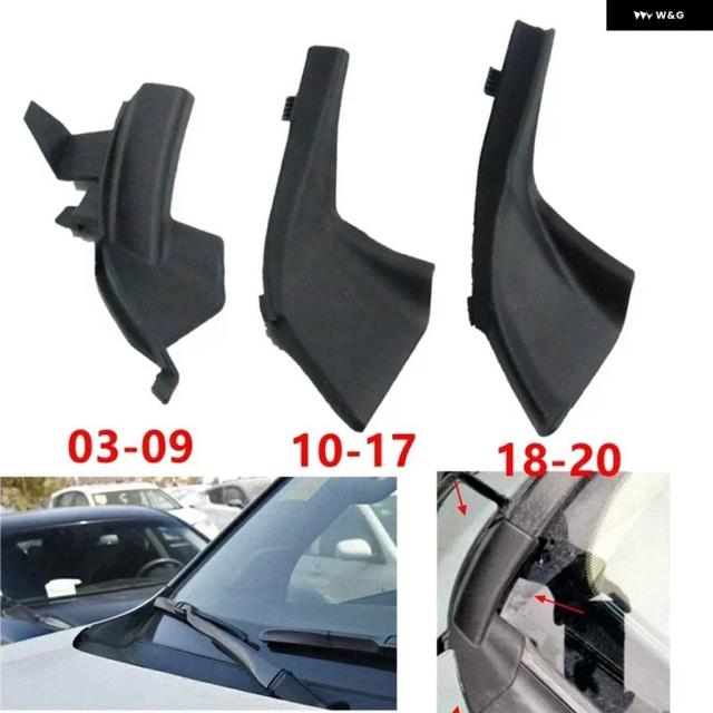 トヨタ ランドクルーザー プラド LC120 LC150 2003-2020 フロント フロントガラス ラップコーナー トリム ワイパー サイドカバー
