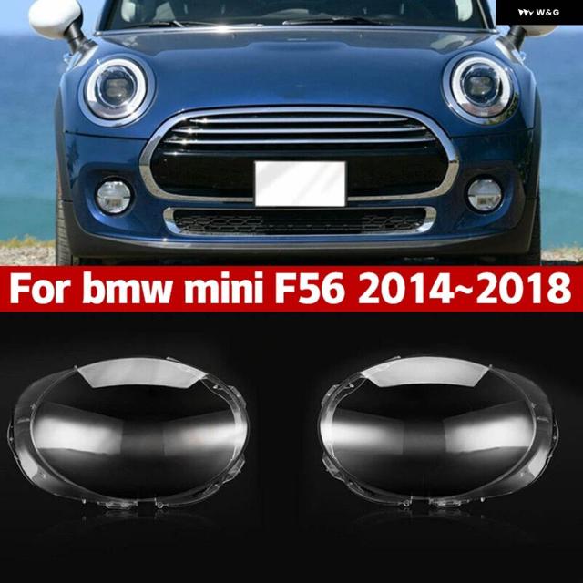 BMW MINI F56 2014-2018 ヘッドライト レンズ カバー ランプ クリアシェル 2015 2016 2017 クリア