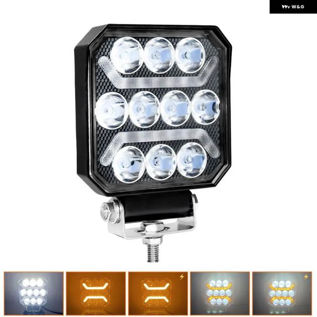 LED細工物ともし火 4in エンジェルアイズ スーパーワークライト 160W 16000LM オフロード フォグライト 貨物自動車 SUV小舟御勤め灯 6000K 30V