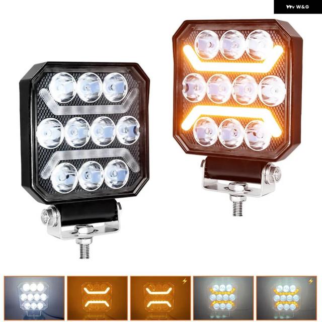 LED細工物ともし火 4in エンジェルアイズ スーパーワークライト 160W 16000LM オフロード フォグライト 貨物自動車 SUV小舟御勤め灯 6000K 30V