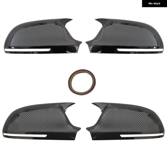 アウディ A4 S4 A5 S5 B8 8T用ペアサイドサイドミラー カバー 2009-2012 2010 サイドミラー キャップカーアクセサリー_4