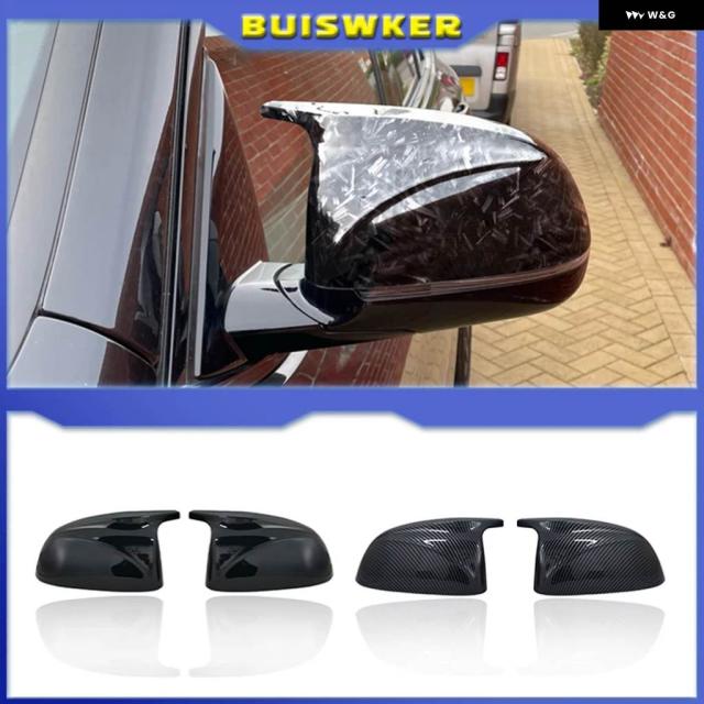 BMW X3 G01 X4 G02 X5 G05 X6 G06 X7 G07 2018 2019 2020 M スタイル ブラックリアビューミラー カバー X3M ルック バックミラー カバー