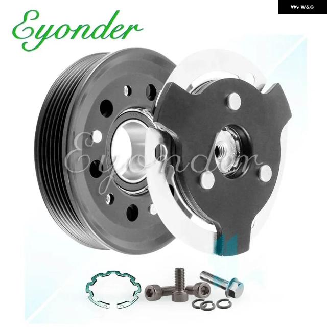 ジャガーXF X250 5.0 V8 XJ X351 3.0 XK MK2 X150 ランドローバー ディスカバリーLR4 5.0 レンジローバー 2010-2012用ACコンプレッサークラッチ プーリー