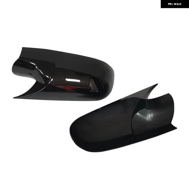 ペアカーサイドミラー カバー キャップミラー シェルケース トリム ルノーメガーヌ2 MK2 2002-2009年型リアビューミラー カバー キャップ_5
